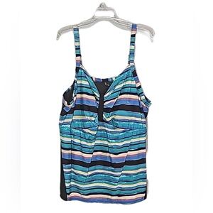 🍄 Pennington’s Voglo Swim Top, Size 4X